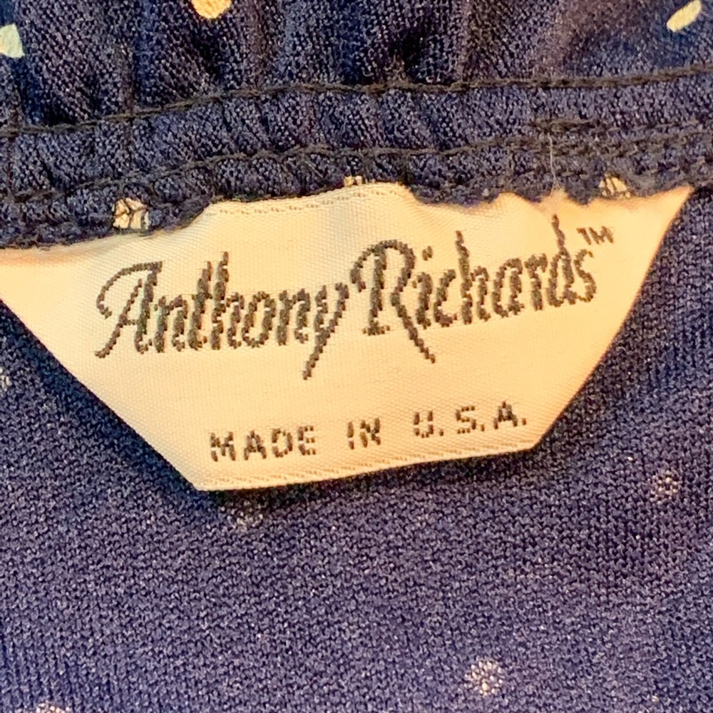 VTG vintage dress by Anthony Richards -size 8 - Picture 5 of 7
